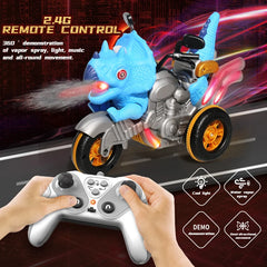 RC Dinosaur Car Remote Control Motorcycle Radio Controlled Cars Toy For Kids