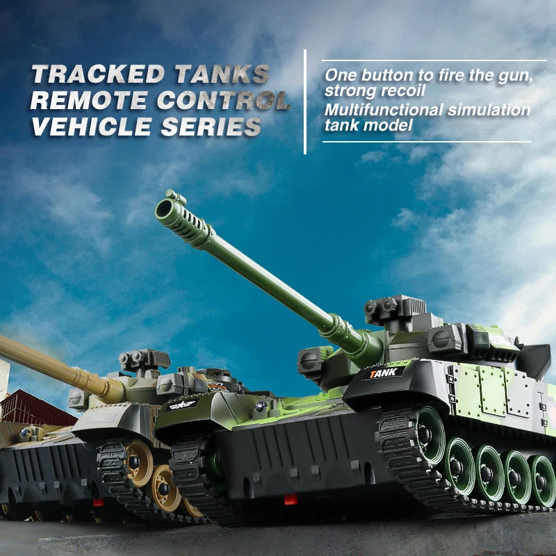 Command the RC M1 Leopard 2 Tank – Military War Battle Remote Toy!