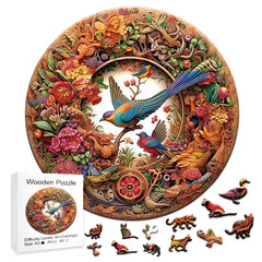 Build The 3D Wooden Beautiful bird –Jigsaw Puzzle Toy!