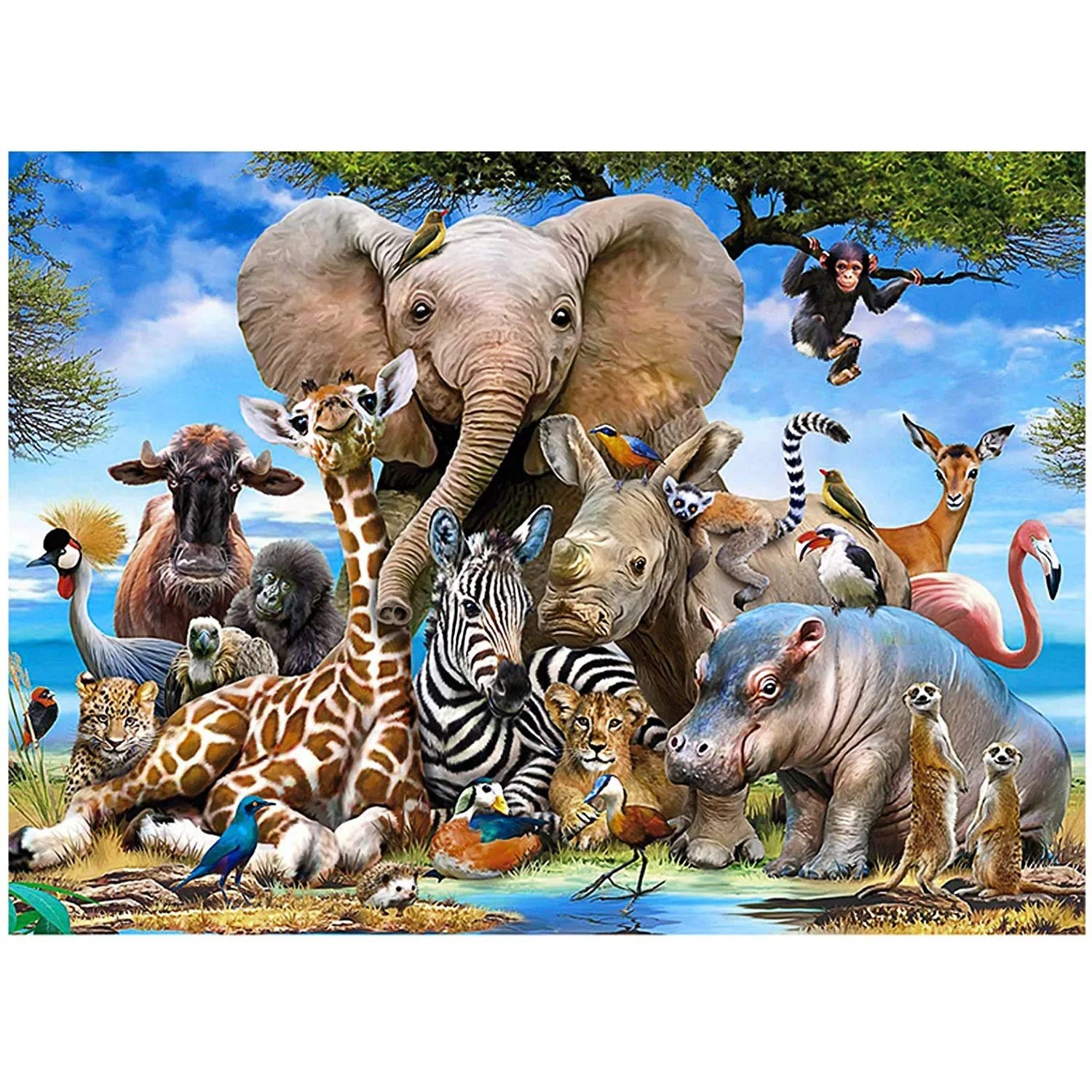 Build The Paper Animal World – Jigsaw Puzzle Toy!