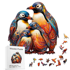 Build The 3D Wooden Penguin – Animal Jigsaw Puzzle Toy!