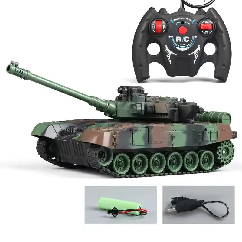 Command the RC M1 Leopard 2 Tank – Military War Battle Remote Toy!