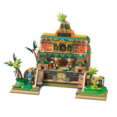 1645pcs Lost Temple Ancient Ruins Building Block Creative Bricks Educational Toys