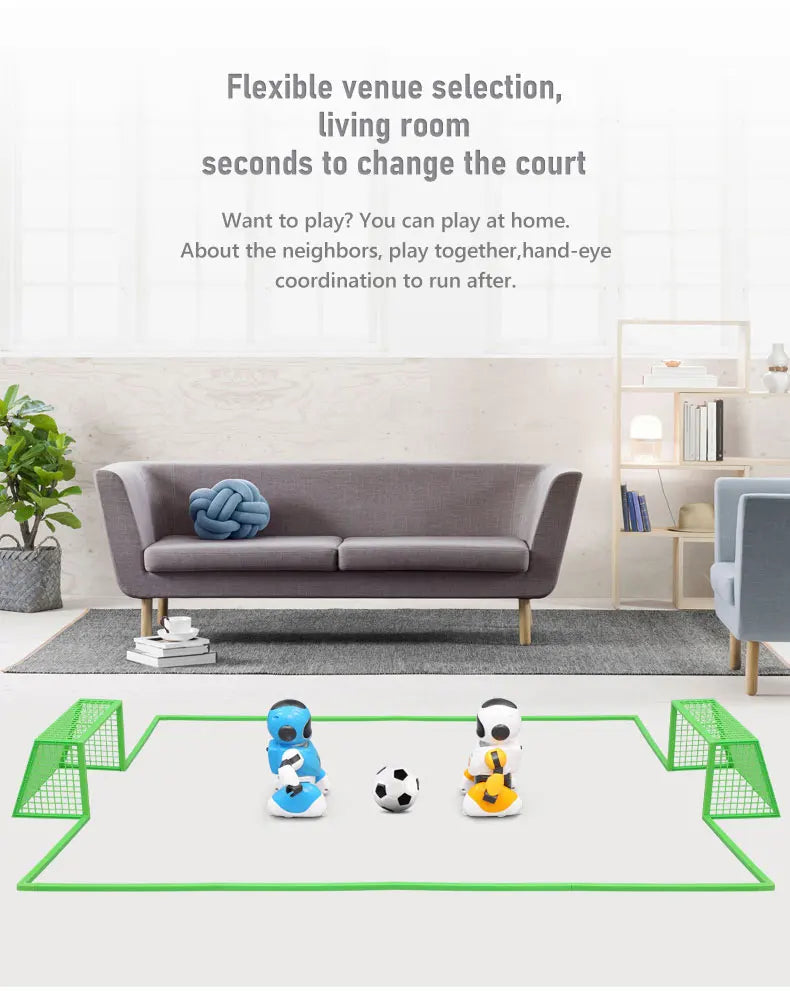 2Pcs/Set Football Battle Smart USB Charging Remote Control Battle Soccer Robot