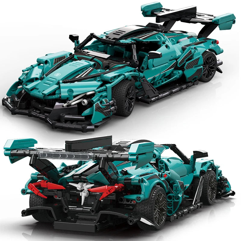 1391pcs Technical Supercars Model Building Blocks Vehicle Racing Car Bricks Toys