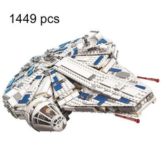 1449PCS MOC Millennium Spaceship Falcon Building Blocks Model 75212 Bricks Toys