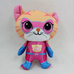 18cm Super Kitties Team Anime Soft Stuffed Plush Animal Doll Toys