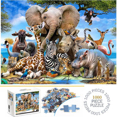 Build The Paper Animal World – Jigsaw Puzzle Toy!