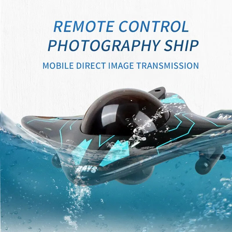 Wifi Mobile Phone Remote Control Boat Real-Time Transmission Adult Charging Toy