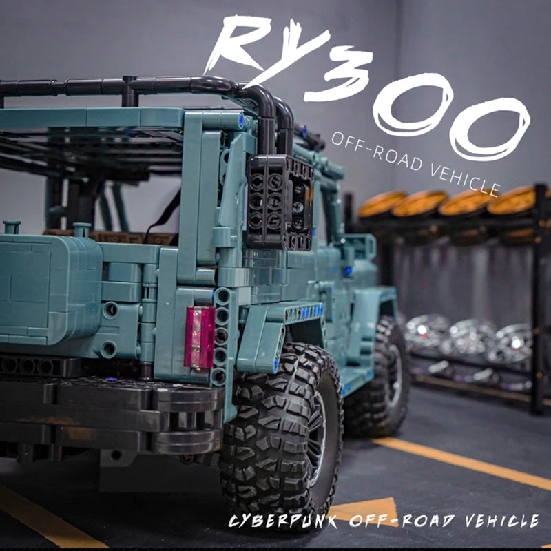 Build the WEY RY300 Off-Road SUV – Sport Car Blocks Construction Set!