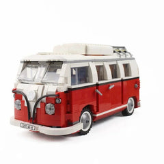 Build the Volkswagen T1 Camper Van – High-Tech Bus Blocks Toy Set!